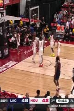 NBA夏季联赛 快船VS火箭 20250712