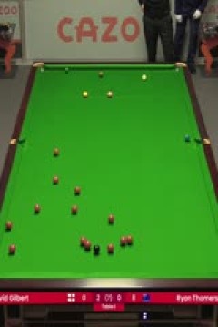 斯诺克大卫·吉尔伯特4-1瑞恩·托马森20230817