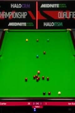 24-25赛季斯诺克世锦赛资格赛第三轮阿里·卡特4-5伊安·伯恩斯(第一阶段)20250414