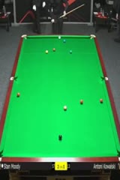 2025斯诺克武汉公开赛资格赛斯坦·穆迪5-2安东尼·科瓦斯基20250623