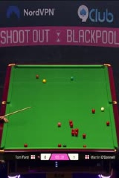 斯诺克单局限时赛128进64马丁·奥德奈尔25-34汤姆·福德20251210