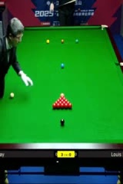 斯诺克玉山世界公开赛32进16瑞恩·戴5-2路易·希斯科特20250225