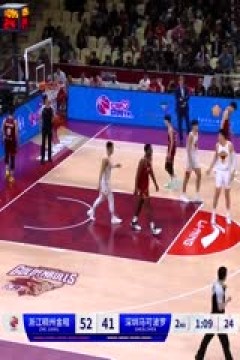 CBA常规赛第46轮 浙江稠州金租VS深圳马可波罗 20240321(庄宁宇、张兆旭、王羽希)