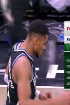 NBA常规赛 雄鹿VS魔术 20250111