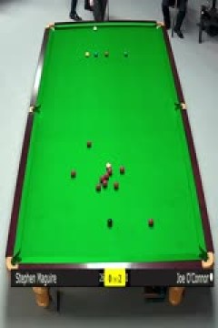 斯诺克德国大师赛64进32斯蒂芬·马奎尔1-5乔·奥康纳20250128