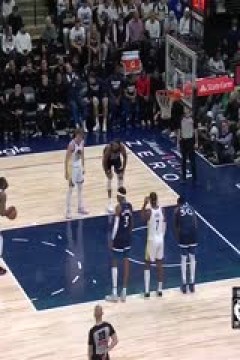 NBA季后赛 勇士VS森林狼 20250509