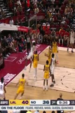 NBA夏季联赛 湖人VS鹈鹕 20250713