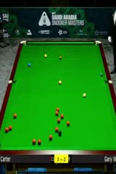 2025斯诺克沙特大师赛32进16阿里·卡特5-4加里·威尔逊20250812