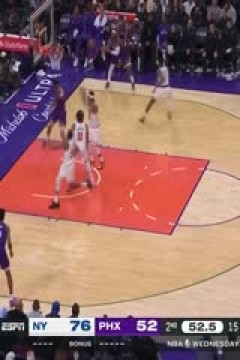 NBA常规赛 尼克斯VS太阳 20241121