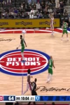 NBA常规赛 凯尔特人VS活塞 20251027