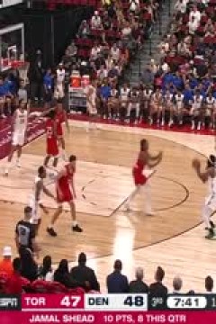 NBA夏季联赛 猛龙VS掘金 20250716