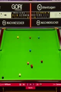 斯诺克德国大师赛16进8杰克·琼斯3-5凯伦·威尔逊20250131