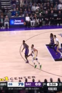 NBA常规赛 勇士VS国王 20250123