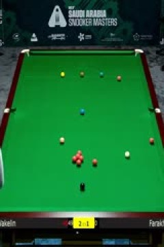 2025斯诺克沙特大师赛32进16克里斯·韦克林5-1法拉赫·阿贾布20250813