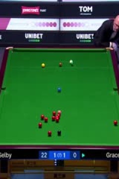 2025斯诺克英国公开赛第1轮大卫·格雷斯1-4马克·塞尔比(朱峰立)20250922