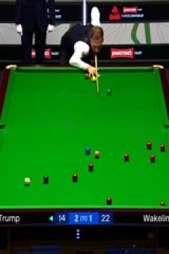 2024斯诺克球员锦标赛贾德·特鲁姆普6-2克里斯·沃克林20240219