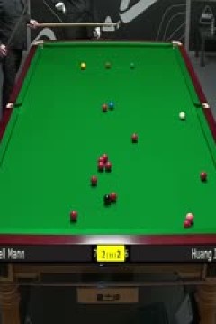 斯诺克英锦赛资格赛第二轮112进80米歇尔·曼恩6-3黄佳浩20251123