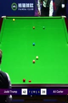 斯诺克阿里·卡特7-10贾德·特鲁姆普20231015(李照)