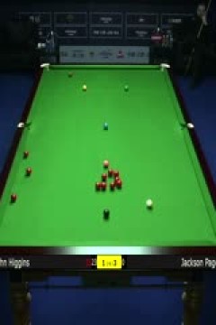 斯诺克世界公开赛64进32约翰·希金斯3-5杰克逊·佩吉20240319