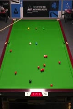 2025斯诺克北爱尔兰公开赛资格赛第二轮吕昊天3-4哈里斯·塔希尔20250907