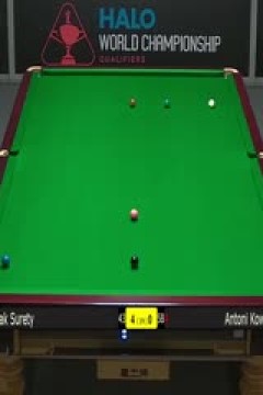 斯诺克世锦赛资格赛128进96及96进64扎克·舒尔第8-1安东尼·科瓦尔斯基(第一阶段)20250409