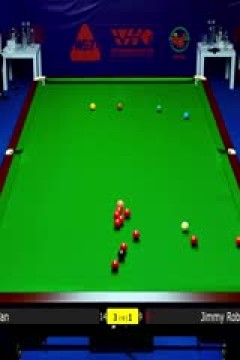 2025斯诺克武汉公开赛64进32吉米·罗伯逊3-5雷佩凡20250825