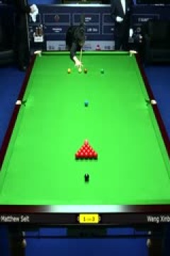 斯诺克世界公开赛第一轮马修·塞尔特4-5王信伯20240318
