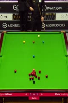 斯诺克德国大师赛32进16周跃龙3-5凯伦·威尔逊20250130