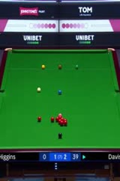 2025斯诺克英国公开赛第1轮约翰·希金斯4-3马克·戴维斯20250922