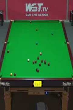 斯诺克吴宜泽3-6罗斯·缪尔20230918