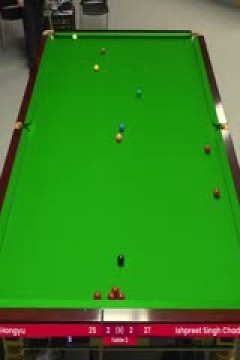 2024斯诺克德国大师赛刘宏宇3-5伊·辛格·查达20240131(李照)