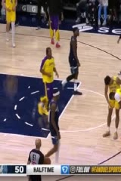 NBA常规赛 湖人VS森林狼 20241214