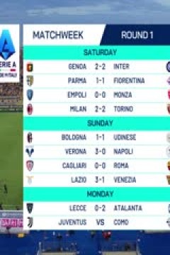 意甲联赛 莱切VS亚特兰大 20240820