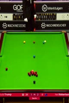 斯诺克德国大师赛16进8贾德·特鲁姆普2-5尼尔·罗伯逊20250131