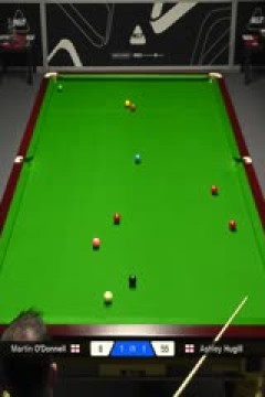 苏格兰公开赛资格赛马丁·奥唐奈2-4阿什利·赫吉尔20251015