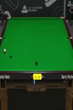 斯诺克威尔士公开赛巴里·平奇斯1-4丹尼尔·威尔斯20240213