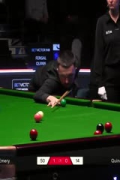 2025斯诺克英格兰公开赛迪伦·埃莫里4-0弗盖尔·奎因20250912