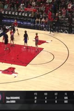 NBA常规赛 黄蜂VS公牛 20231207