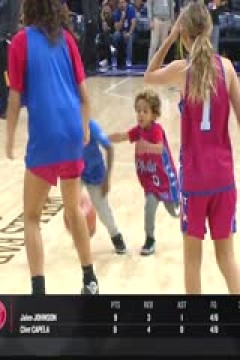 NBA季前赛 老鹰VS76人 20231021