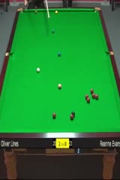 斯诺克奥利弗·莱恩斯5-0瑞恩·埃文斯20230903