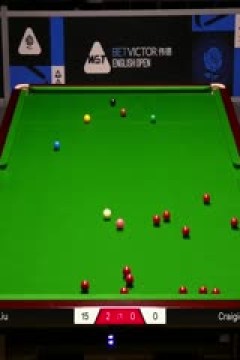 2025斯诺克英格兰公开赛刘宏宇4-0山姆·克雷吉20250913