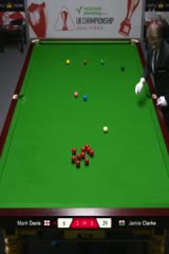 斯诺克英锦赛资格赛第二轮112进80马克·戴维斯5-6杰米·克拉克20251124