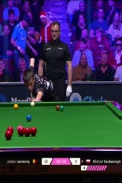 斯诺克单局限时赛64进32朱利安·勒克莱31-17米哈乌·苏巴尔奇克(乔迁)20251212