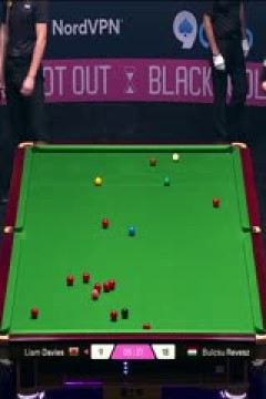 斯诺克单局限时赛64进32利亚姆·戴维斯9-52布尔丘·雷维斯20251213