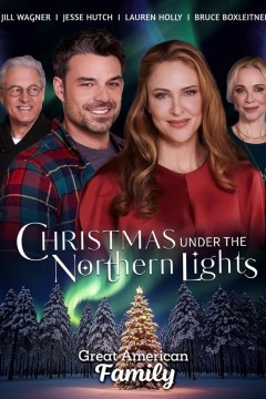 北极光下的圣诞节