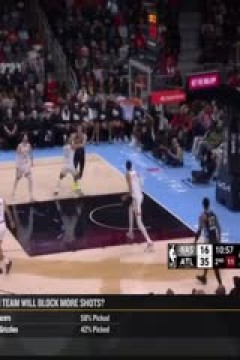 NBA常规赛 猛龙VS老鹰 20240129