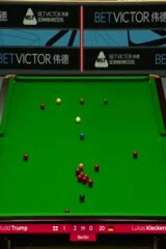 2024斯诺克德国大师赛资格赛特鲁姆普5-0卢卡斯·克莱克斯20240129(李照)