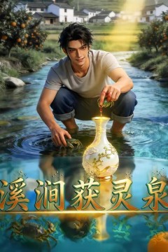 溪涧获灵泉背景